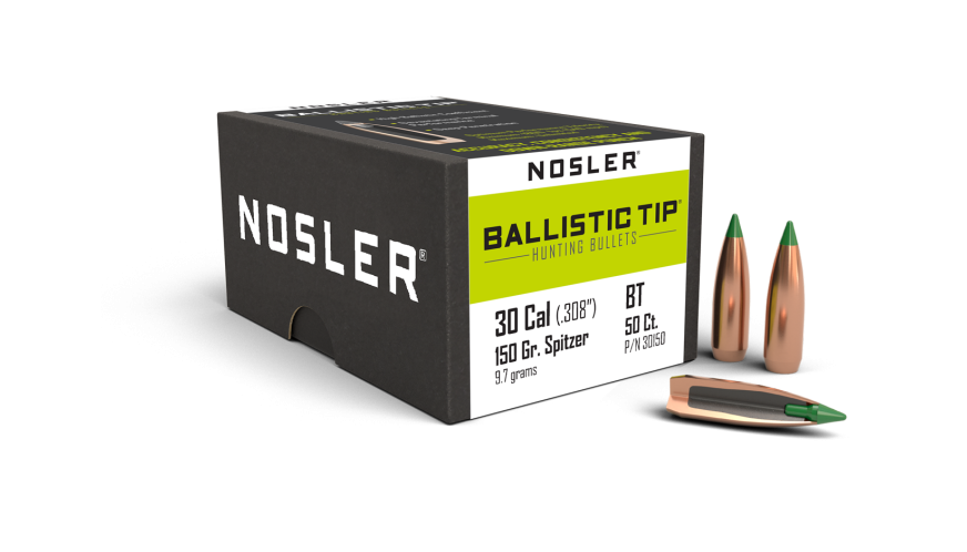 Nosler Ballistic Tip Bullets - Bag of 250