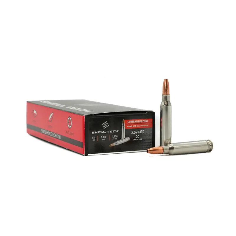 Shell Tech 556 NATO Ammo - Box of 20